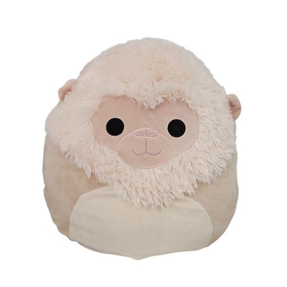 Squishmallows Octave Snow Monkey 16 Inch Plush Kellytoy Tan Cream NWOT Large